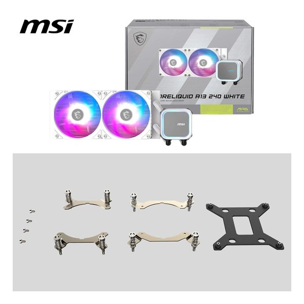 e-zoa-lite.com｜[MSI (エムエスアイ)] 水冷CPUクーラー 120mmファン