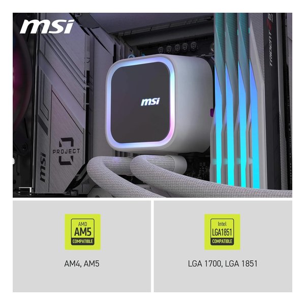 アイミ e-zoa-lite.com｜[MSI (エムエスアイ)] 水冷CPUクーラー 120mm
