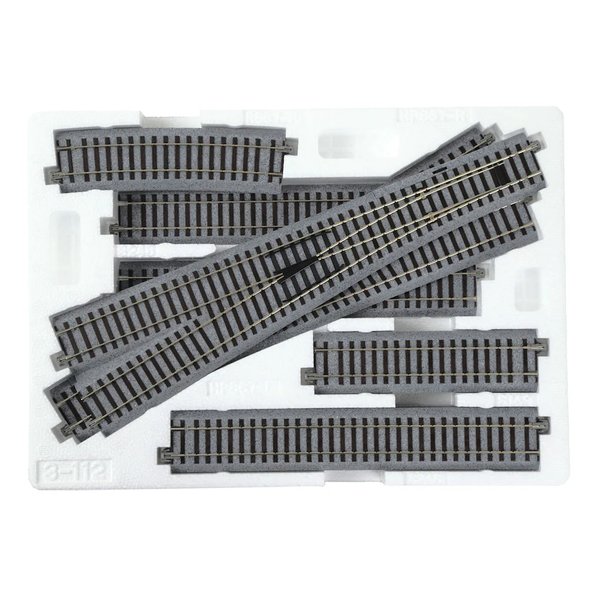 KATO　電動ポイント６番 退避線セット　【HV2】相当品 e-zoa-lite.com｜[KATO（カトー）] HV2 HOユニトラック 手動ポイント6