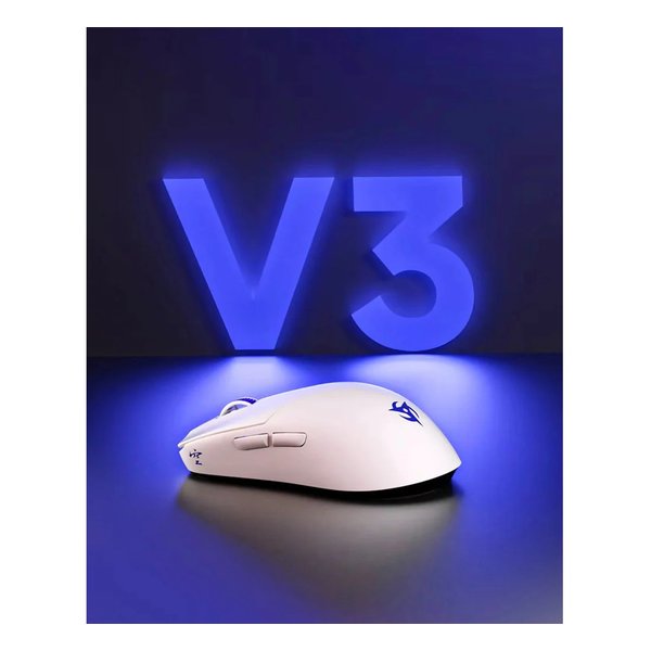 NINJUTSO（ニンジュツォ）] Sora V3 Wireless Gaming Mouse White