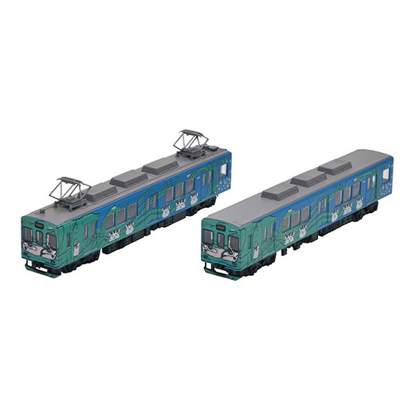 TOMYTEC（トミーテック）] 伊賀鉄道200系205編成(忍者列車緑色)2両