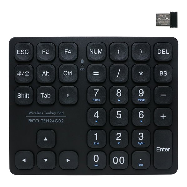 有線キーボード(USB A) テンキーなし メンブレン 日本語配列(JIS