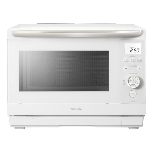 TOSHIBA (東芝)] 過熱水蒸気オーブンレンジ 石窯ドーム [26L/ホワイト