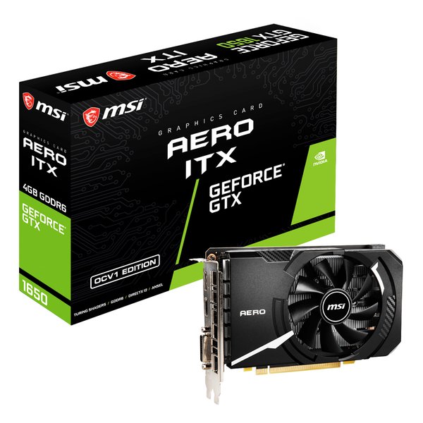 GEFORCE GTX 1650 D6 AERO ITX OCV1